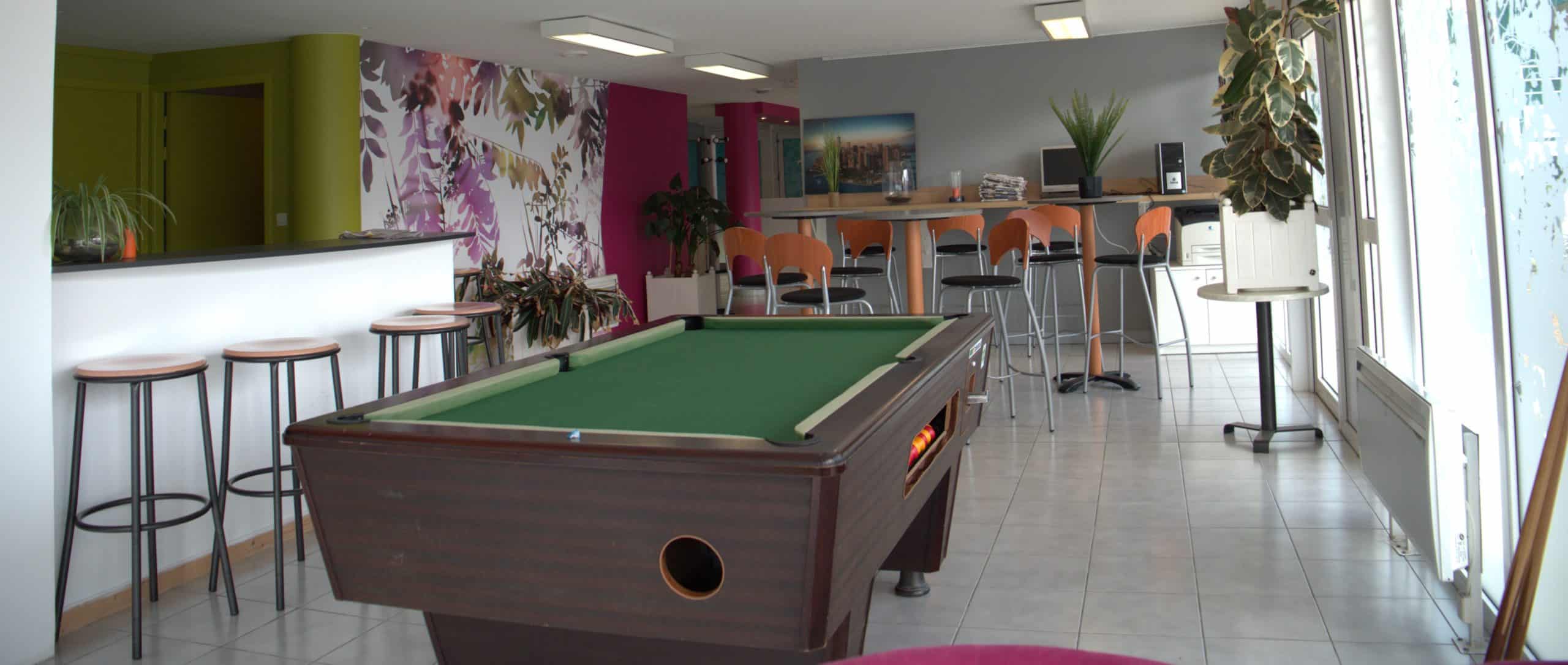 Plan studio services cafeteria buanderie